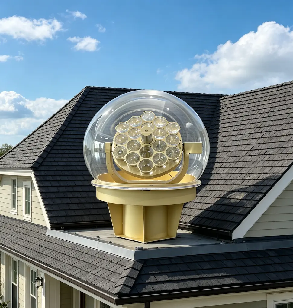 Comparing transmission distance, optical efficiency, and application flexibility between two leading fiber optic daylighting technologies